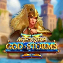 Age Of The Gods: God Of Storms 2 logo by Playtech Quickwin Casino