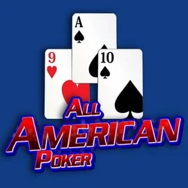 All American Poker slot visual from RTG (Reel Time Gaming) available on quickwin-casino.eu