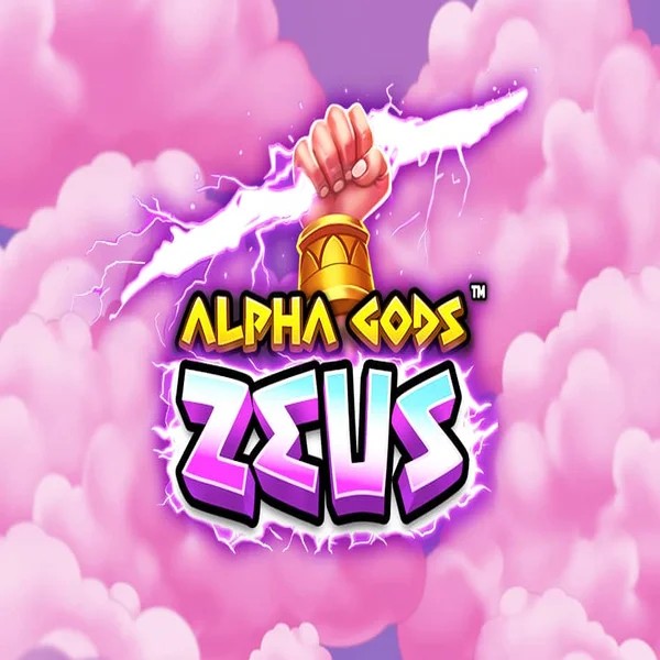 Official Slots logo: Alpha Gods Zeus by PearFiction Studios at Quickwin Casino
