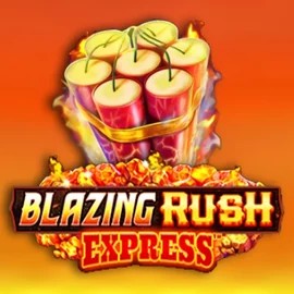 Blazing Rush Express logo by AreaVegas Quickwin Casino