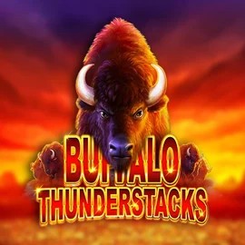 Buffalo Thunderstacks logo by Amatic Industries at Quickwin Casino
