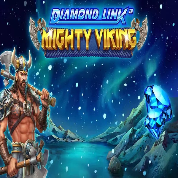 Diamond Link Mighty Viking slot icon by Greentube, available at Quickwin Casino