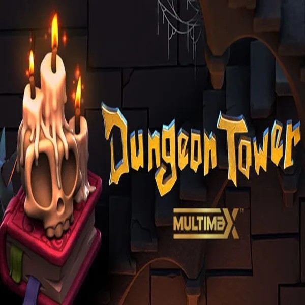 Dungeon Tower online game logo by Peter &amp; Sons on quickwin-casino.eu