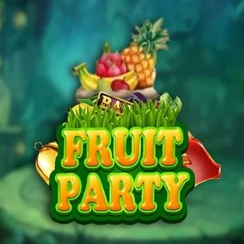 Fruit Party slot logo by Top Trend Gaming at Quickwin Casino