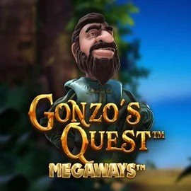 Gonzo's Quest Megaways logo by Red Tiger Gaming Quickwin Casino