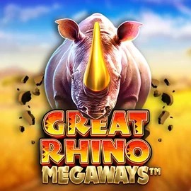 Great Rhino Megaways slot visual from Pragmatic Play available on quickwin-casino.eu