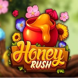 Slots logo of Honey Rush from Play'n GO at Quickwin Casino