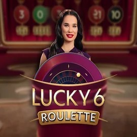 Lucky 6 Roulette slot icon by Pragmatic Play, available at Quickwin Casino