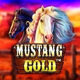 Mustang Gold logo by Pragmatic Play at Quickwin Casino