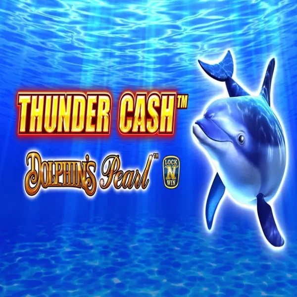 Thunder Cash Dolphins Pearl logo by Novomatic Quickwin Casino