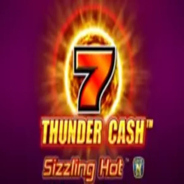 Thunder Cash Sizzling Hot by Novomatic, showcased at quickwin-casino.eu – game logo