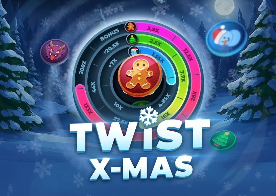 Twist X-mas game by InOut – logo hosted on Quickwin Casino