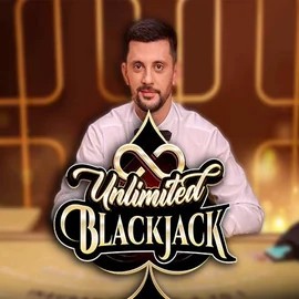 Unlimited Blackjack logo – Live Casino by Ezugi at Quickwin Casino